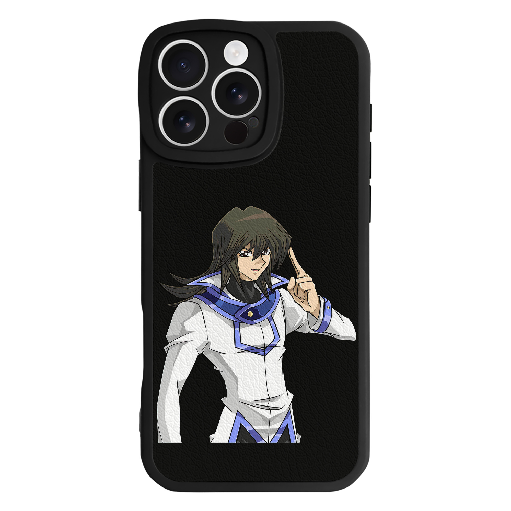 遊☆戯☆王 Yu-Gi-Oh! 【iPhone 16シリーズ対応】シリコンスマホケース（レザー調） 材質：シリコン